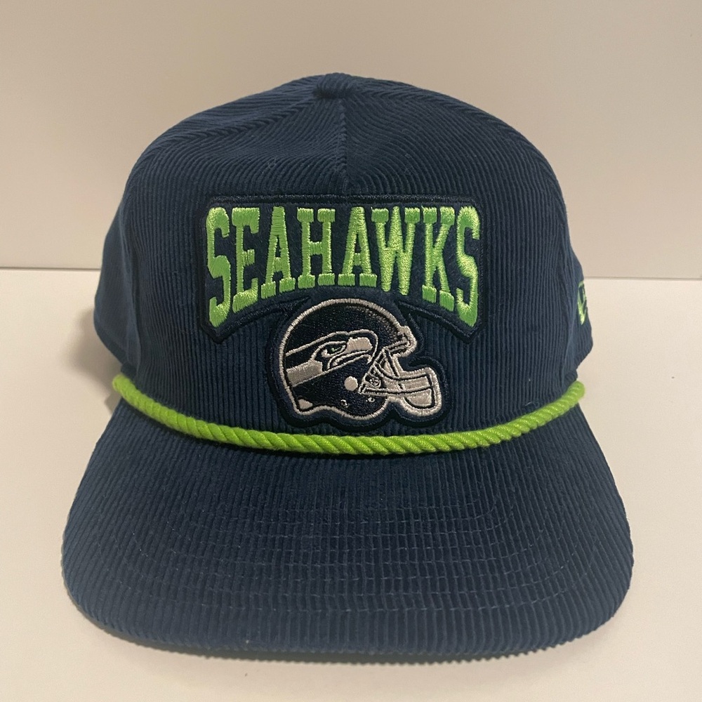 Seattle Seahawks corduroy hat